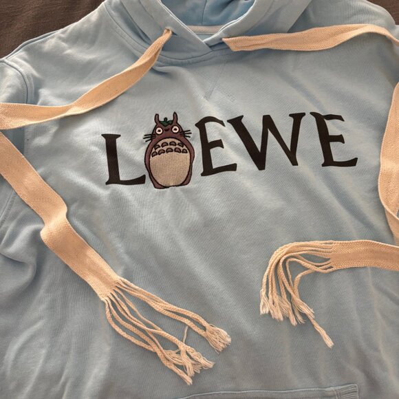LOEWE X Studio Ghibli Limited Edition Totoro My Neighbor Hoodie - Unisex Size L - Picture 7 of 7